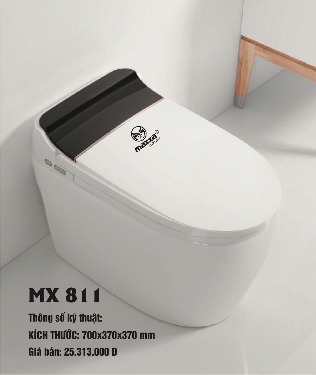 Bồn cầu thông minh MX - 811